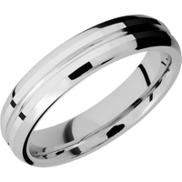 14K White Gold + Polish , Polish Finish
