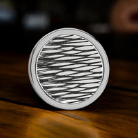 Tungsten and Sterling Silver Premium Golf Ball Marker by Doubloon Golf