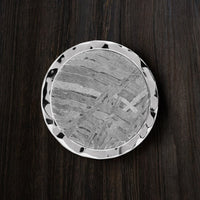 Titanium and Meteorite Premium Golf Ball Marker by Doubloon Golf