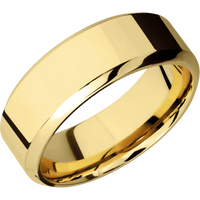 18K Yellow Gold + Polish , Polish Finish