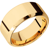 22K Yellow Gold + Polish , Polish Finish