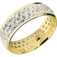 14K Yellow Gold + Polish Finish