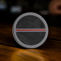 Black Titanium Carbon Fiber and Cerakote Premium Golf Ball Marker by Doubloon Golf