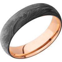 Forged Carbon Fiber + None Finish + 14K Rose Gold