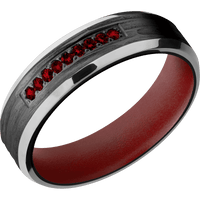 Zirconium + Treebarkh , Bead Finish + Crimson