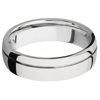 14K White Gold + Polish , Polish Finish