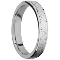 14K White Gold + Polish Finish