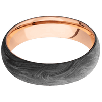 Forged Carbon Fiber + None Finish + 14K Rose Gold