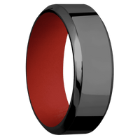 Zirconium + Polish , Polish Finish + Red Apple