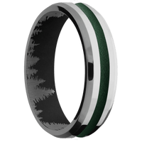 Titanium + Polish , Polish Finish + Black