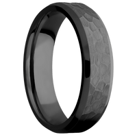 Zirconium + Hammer , Polish Finish