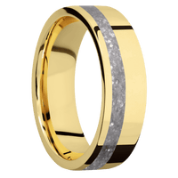 10K Yellow Gold + Polish , Polish Finish