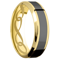 10K Yellow Gold + Polish , Polish Finish