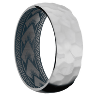 Titanium + Rockpolish Finish + Blue Titanium