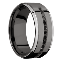 Tantalum Noir + Polish , Polish Finish