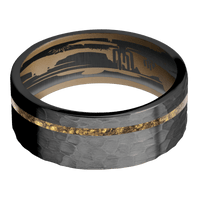 Zirconium + Hammer , Hammer Finish + Coyote Tan