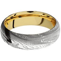 Tightweave + Polish Finish + 10K Yellow Gold