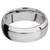 Palladium Silver + Satin , Polish Finish