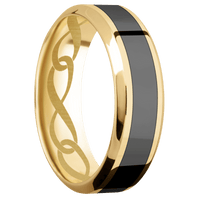 10K Yellow Gold + Polish , Polish Finish