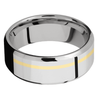 10K White Gold + Polish , Polish Finish
