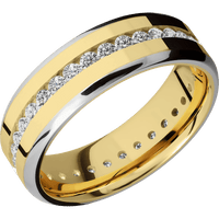 14K Yellow Gold + Polish , Polish Finish