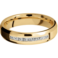 10K Yellow Gold + Polish , Polish Finish