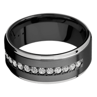 Zirconium + Bead , Polish Finish