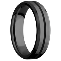 Zirconium + Polish , Satin Finish