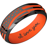 Zirconium + Polish , Polish Finish + Hunter Orange