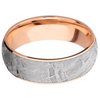 14K Rose Gold + Polish Finish