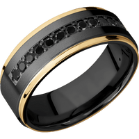 Zirconium + Bead , Polish Finish