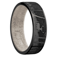 Zirconium + Satin Finish + Antler