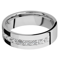 10K White Gold + Polish Finish