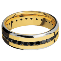 18K Yellow Gold + Polish , Polish Finish