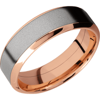 18K Rose Gold + Polish , Polish Finish