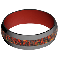 Zirconium + Polish Finish + Red Apple