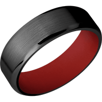 Zirconium + Satin , Polish Finish + USMC Red