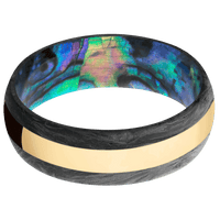 Forged Carbon Fiber + None Finish + Abalone
