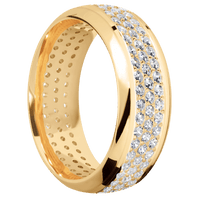 14K Yellow Gold + Polish , Polish Finish
