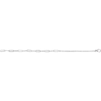 14K White Gold 1 CTW Natural Diamond Line 7 1/2" Bracelet