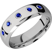 14K White Gold + Polish , Polish Finish