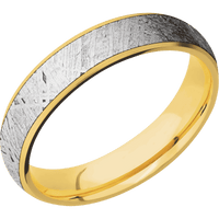 18K Yellow Gold + Satin Finish