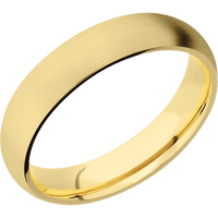 10K Yellow Gold + Satin Finish