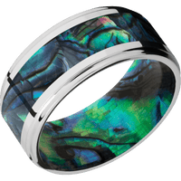 Platinum + Polish , Polish Finish + Abalone
