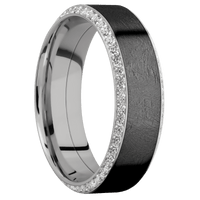 Palladium Silver + Hammer , Satin Finish