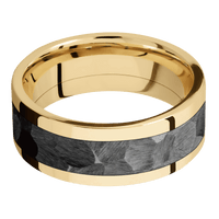 10K Yellow Gold + Polish Finish