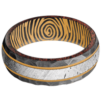 Zirconium + Rock Finish + Gold