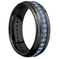 Zirconium + Distressed , Polish Finish