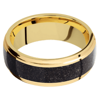 14K Yellow Gold + Polish , Polish Finish