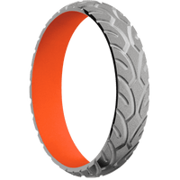 Titanium + Sand Finish + Hunter Orange